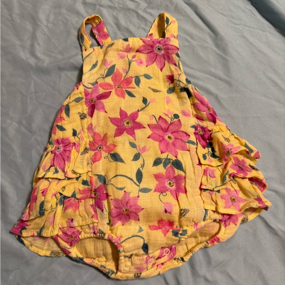Floral Baby Romper